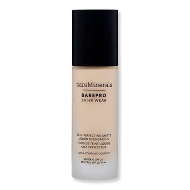 Bareminerals Bareminerals BarePro 24HR Wear Skin-Perfecting Matte Liquid Foundation Mineral SPF 20 Tinted Moisturizers & Foundations 1 oz Fair 10 Warm 