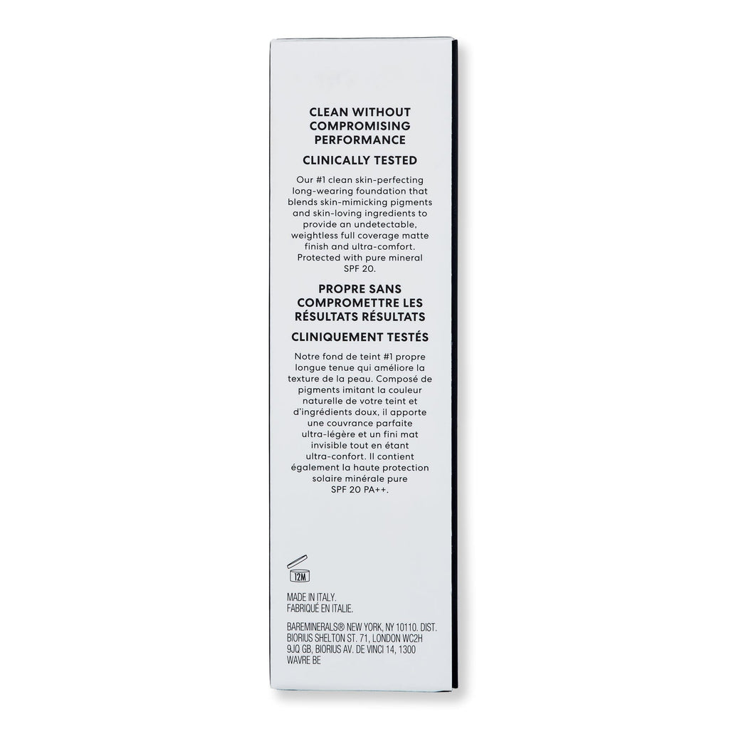 Bareminerals Bareminerals BarePro 24HR Wear Skin-Perfecting Matte Liquid Foundation Mineral SPF 20 Tinted Moisturizers & Foundations 