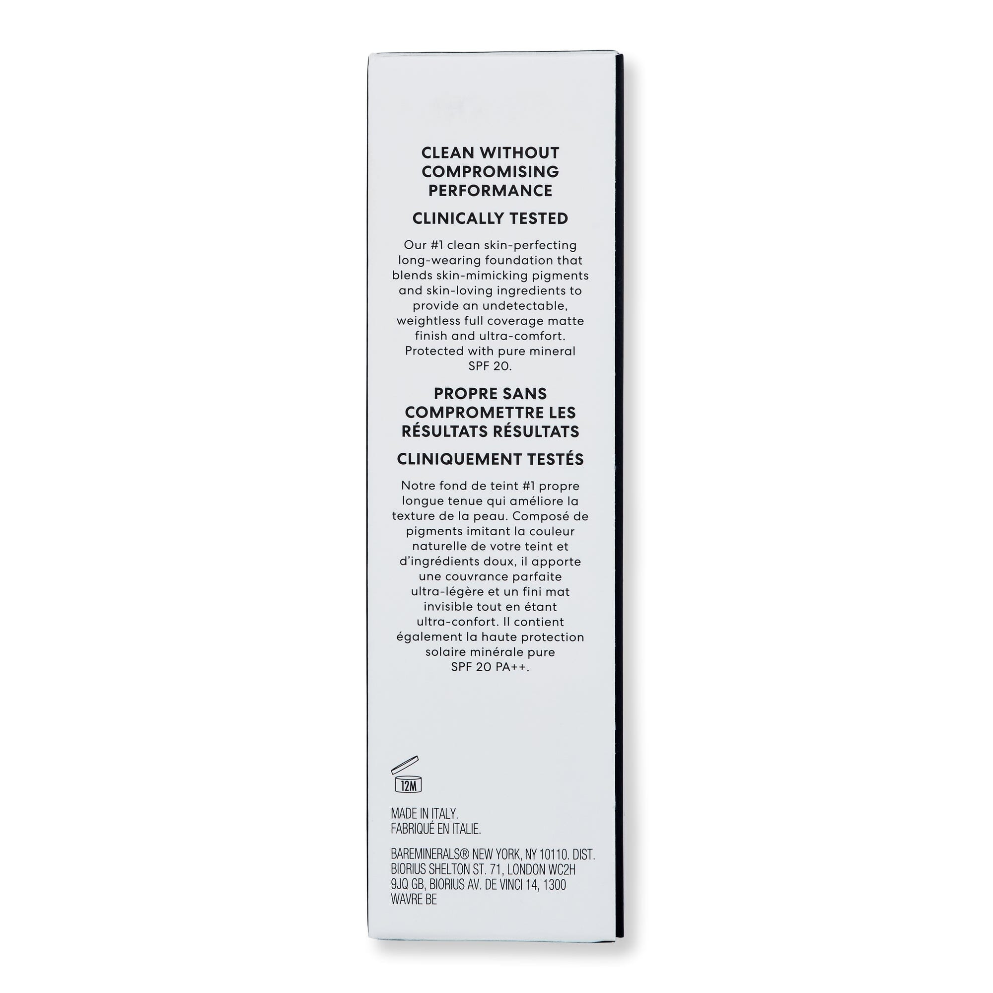 Bareminerals Bareminerals BarePro 24HR Wear Skin-Perfecting Matte Liquid Foundation Mineral SPF 20 Tinted Moisturizers & Foundations 