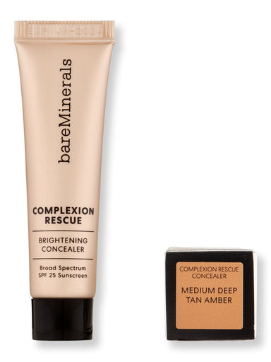 Bareminerals Bareminerals Complexion Rescue Brightening Concealer SPF 25 .34 fl oz 10 ml 12 Medium Deep Tan Amber Face Concealers 