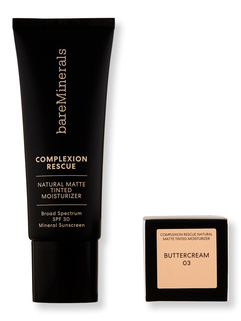 Bareminerals Bareminerals Complexion Rescue Natural Matte Tinted Moisturizer Mineral SPF 30 1.18 oz 35 ml Buttercream 03 Face Moisturizers 