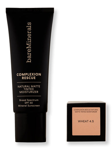 Bareminerals Bareminerals Complexion Rescue Natural Matte Tinted Moisturizer Mineral SPF 30 1.18 oz 35 ml Wheat 4.5 Face Moisturizers 