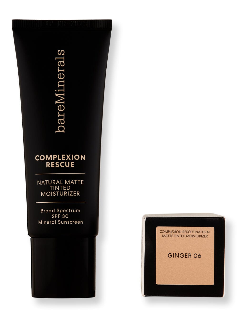 Bareminerals Bareminerals Complexion Rescue Natural Matte Tinted Moisturizer Mineral SPF 30 Face Moisturizers 1.18 oz / 35 ml Ginger 06 