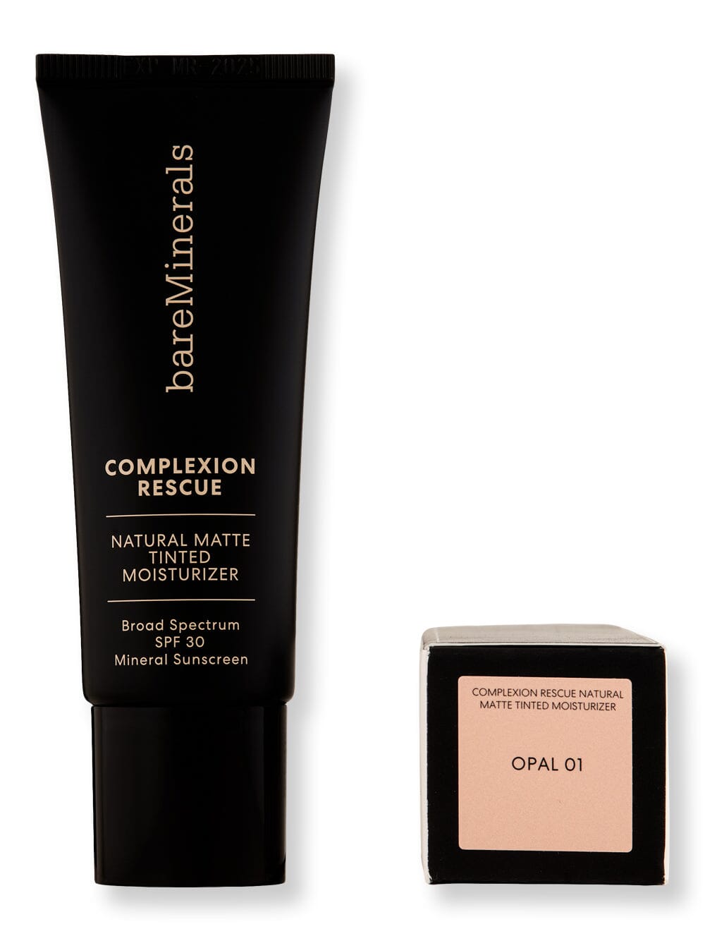 Bareminerals Bareminerals Complexion Rescue Natural Matte Tinted Moisturizer Mineral SPF 30 Face Moisturizers 1.18 oz / 35 ml Opal 01 