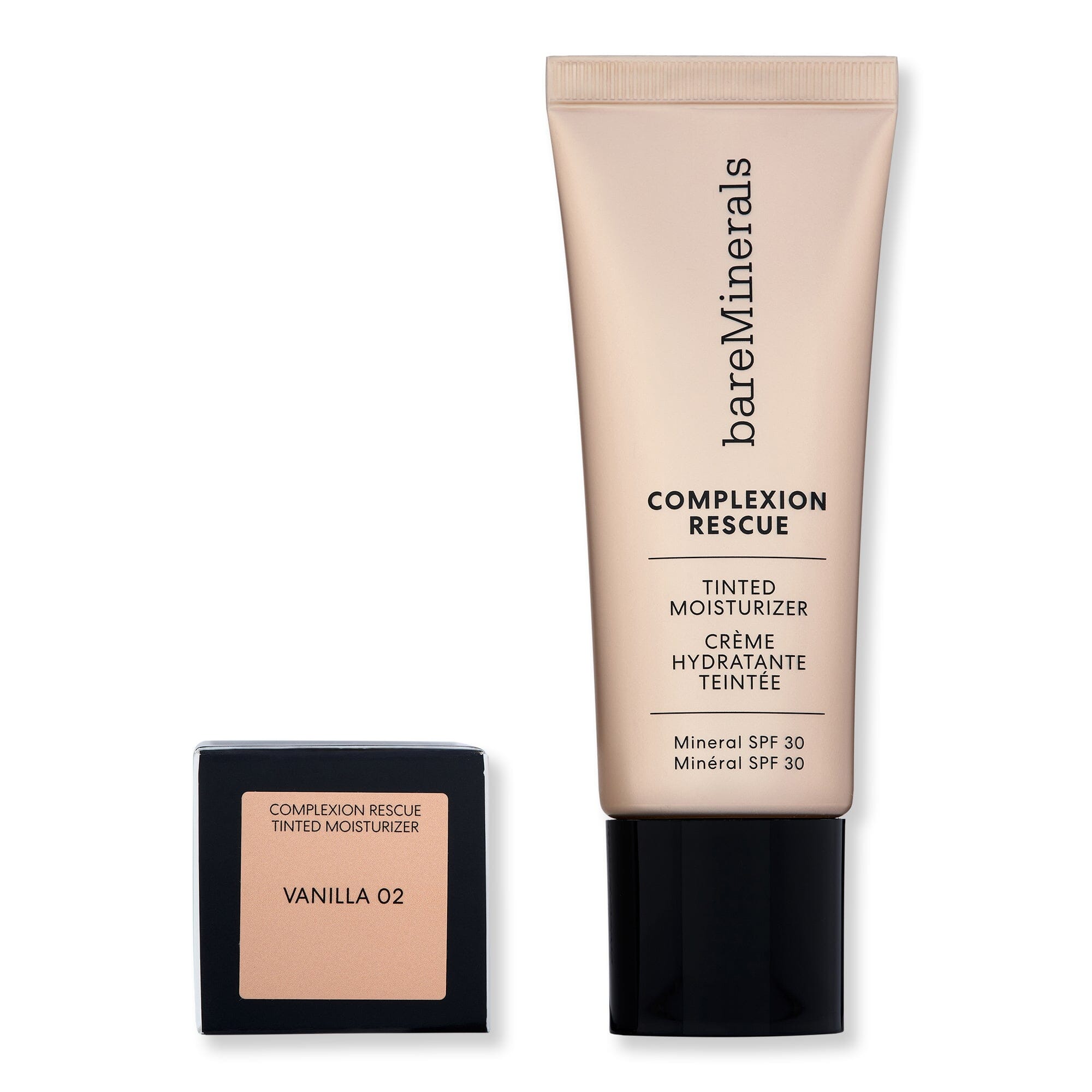 Bareminerals Bareminerals Complexion Rescue Tinted Moisturizer SPF 30 1.18 fl oz 35 ml Vanilla 02 Tinted Moisturizers & Foundations 