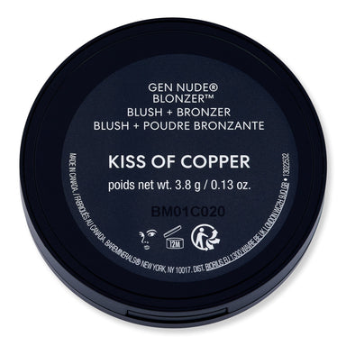 Bareminerals Bareminerals Gen Nude Blonzer Blush + Bronzer 0.13 oz 3.8g Kiss Of Copper Blushes & Bronzers 