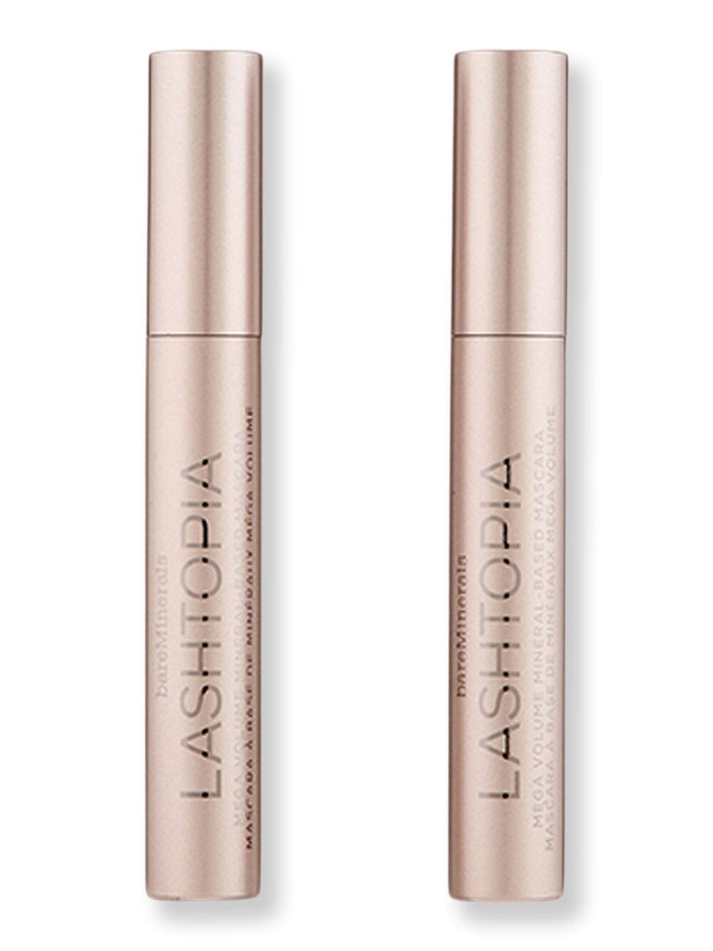 Bareminerals Bareminerals Lashtopia Mega Volume Mineral-Based Mascara Ultimate Black 2 Ct 0.40 oz 12 ml Mascara 