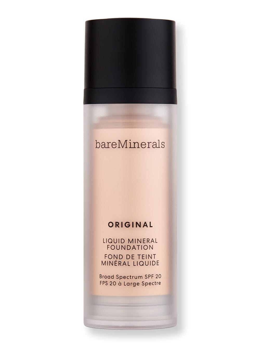 Bareminerals Bareminerals Original Liquid Mineral Foundation Broad Spectrum SPF 20 Light Beige 09 1 oz 30 ml Tinted Moisturizers & Foundations 