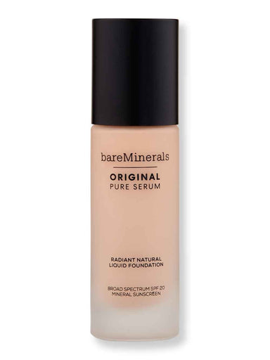 Bareminerals Bareminerals Original Pure Serum Radiant Natural Liquid Foundation Mineral SPF 20 1 oz 30 ml Light Cool 2 Tinted Moisturizers & Foundations 