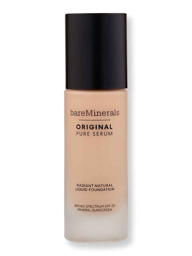 Bareminerals Bareminerals Original Pure Serum Radiant Natural Liquid Foundation Mineral SPF 20 1 oz 30 ml Light Neutral 2.5 Tinted Moisturizers & Foundations 