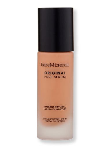 Bareminerals Bareminerals Original Pure Serum Radiant Natural Liquid Foundation Mineral SPF 20 1 oz 30 ml Medium Deep Cool 4.5 Tinted Moisturizers & Foundations 