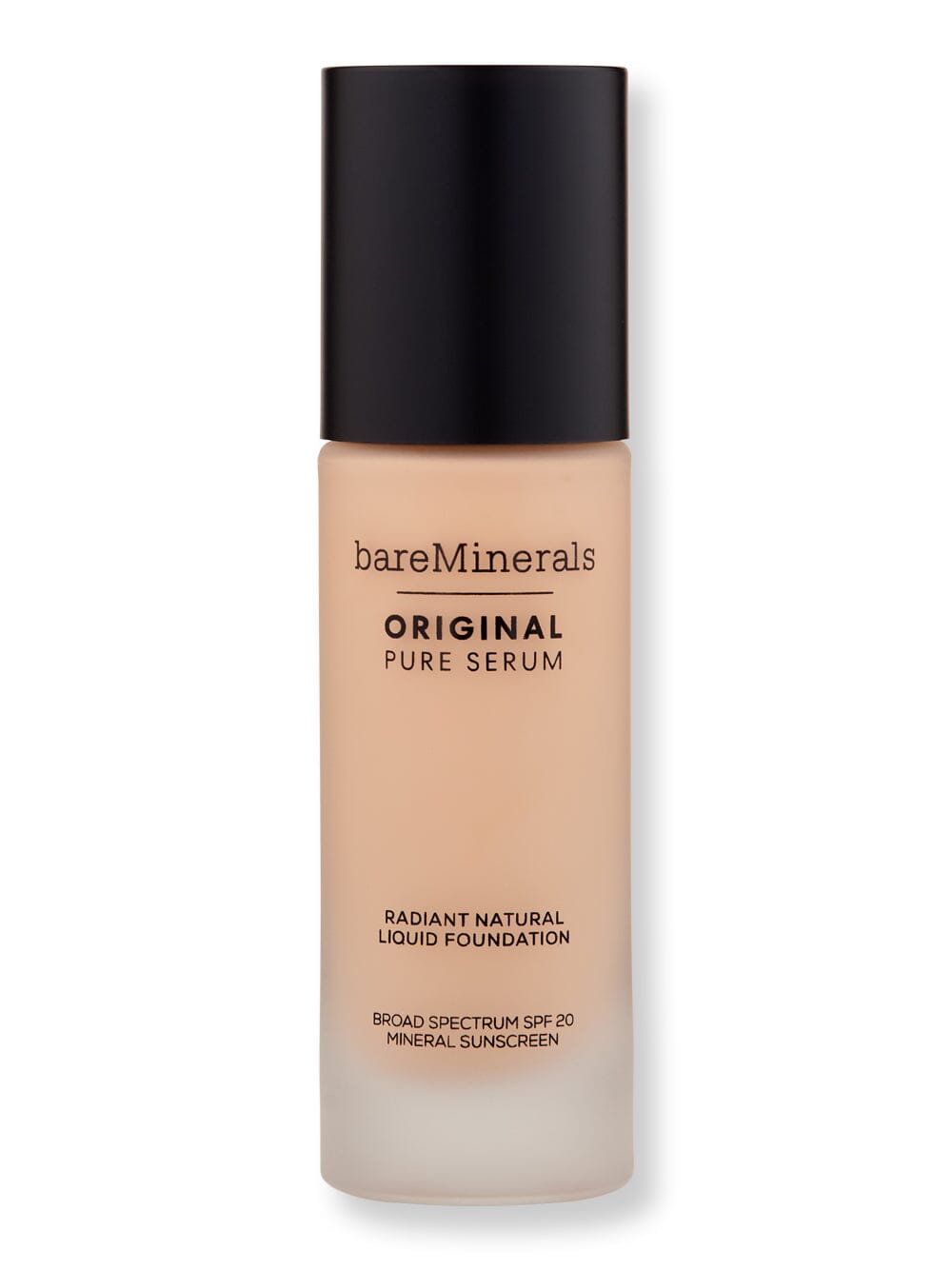 Bareminerals Bareminerals Original Pure Serum Radiant Natural Liquid Foundation Mineral SPF 20 1 oz 30 ml Medium Neutral 3 Tinted Moisturizers & Foundations 