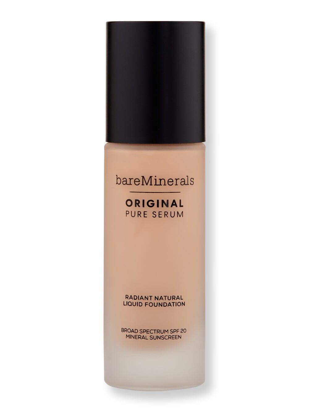 Bareminerals Bareminerals Original Pure Serum Radiant Natural Liquid Foundation Mineral SPF 20 1 oz 30 ml Medium Warm 3 Tinted Moisturizers & Foundations 