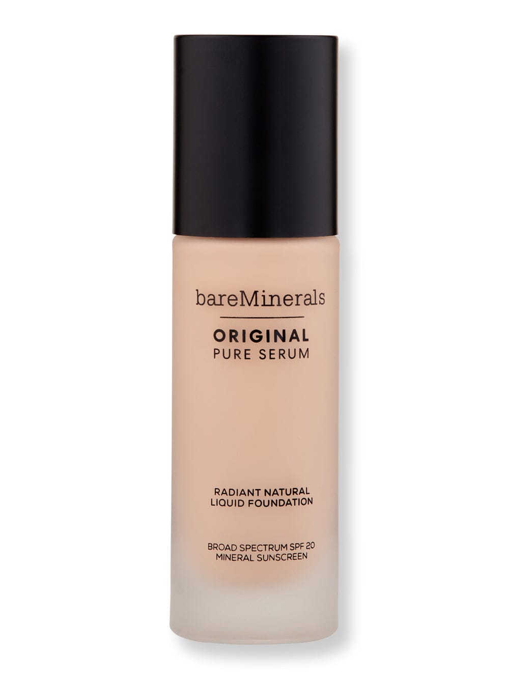 Bareminerals Bareminerals Original Pure Serum Radiant Natural Liquid Foundation Mineral SPF 20 1 oz30 mlFair Neutral 1.5 Tinted Moisturizers & Foundations 