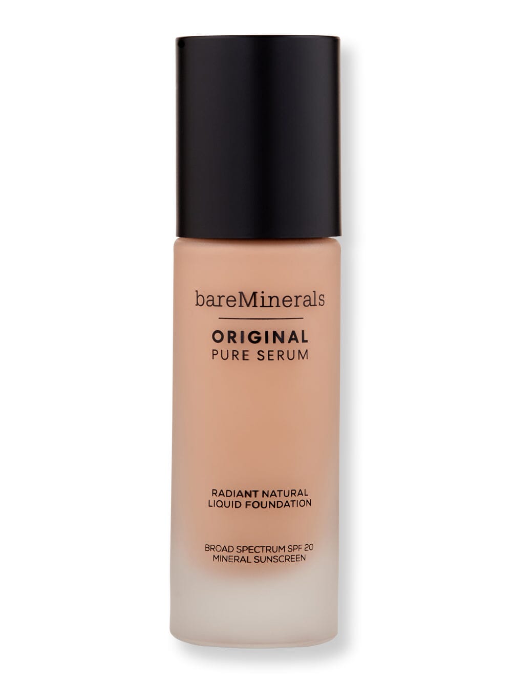 Bareminerals Bareminerals Original Pure Serum Radiant Natural Liquid Foundation Mineral SPF 20 1 oz30 mlMedium Neutral 3.5 Tinted Moisturizers & Foundations 