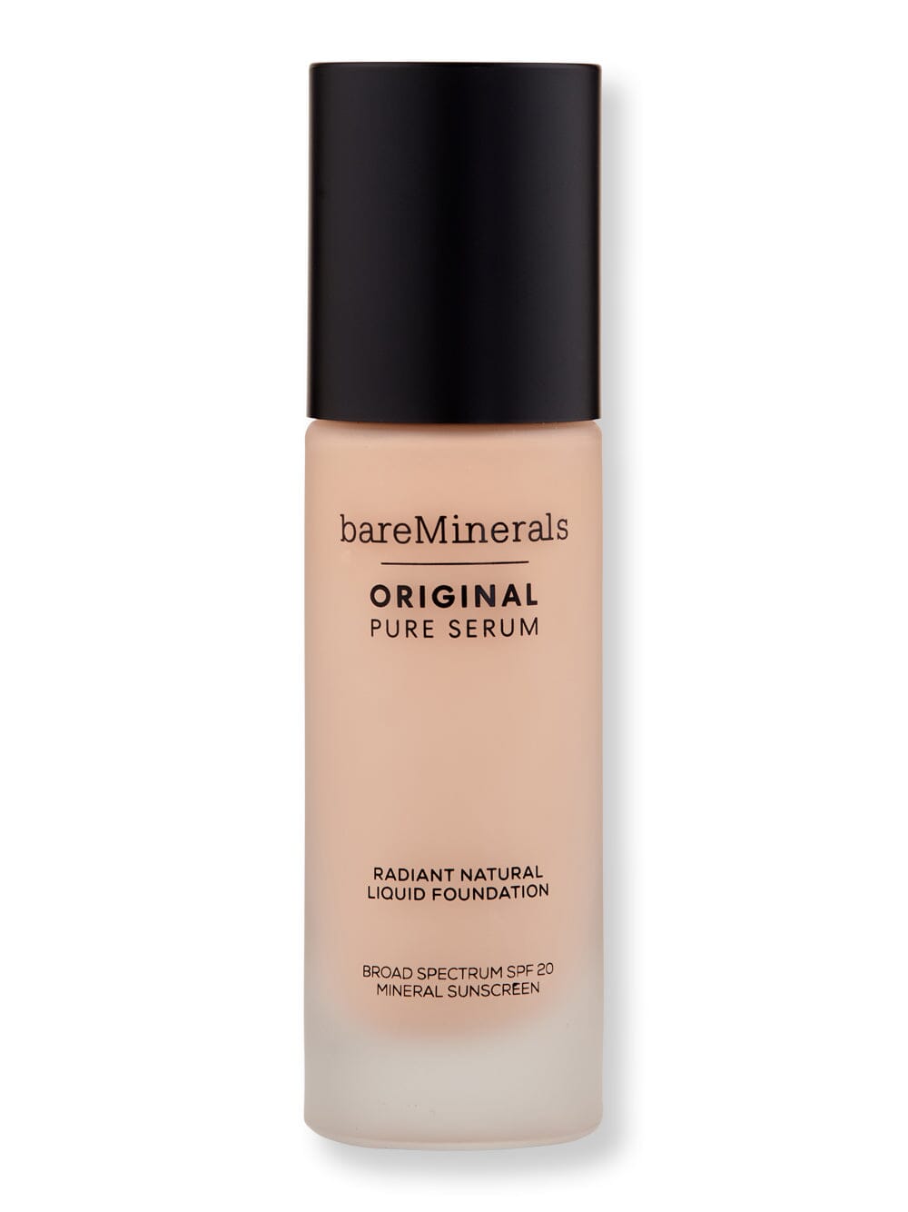 Bareminerals Bareminerals Original Pure Serum Radiant Natural Liquid Foundation Mineral SPF 20 Tinted Moisturizers & Foundations 1 oz / 30 ml Light Cool 2 