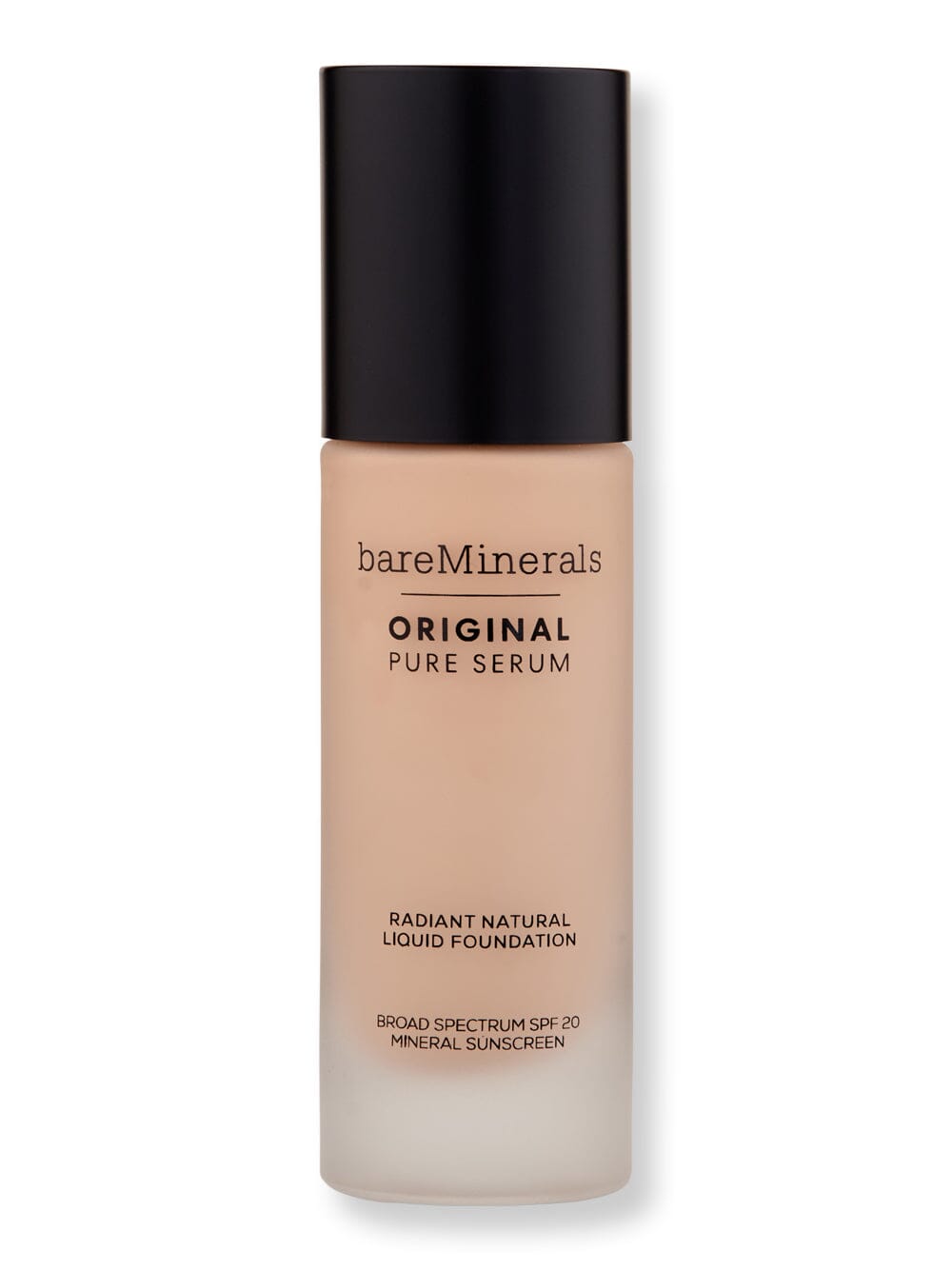 Bareminerals Bareminerals Original Pure Serum Radiant Natural Liquid Foundation Mineral SPF 20 Tinted Moisturizers & Foundations 1 oz / 30 ml Light Neutral 2 