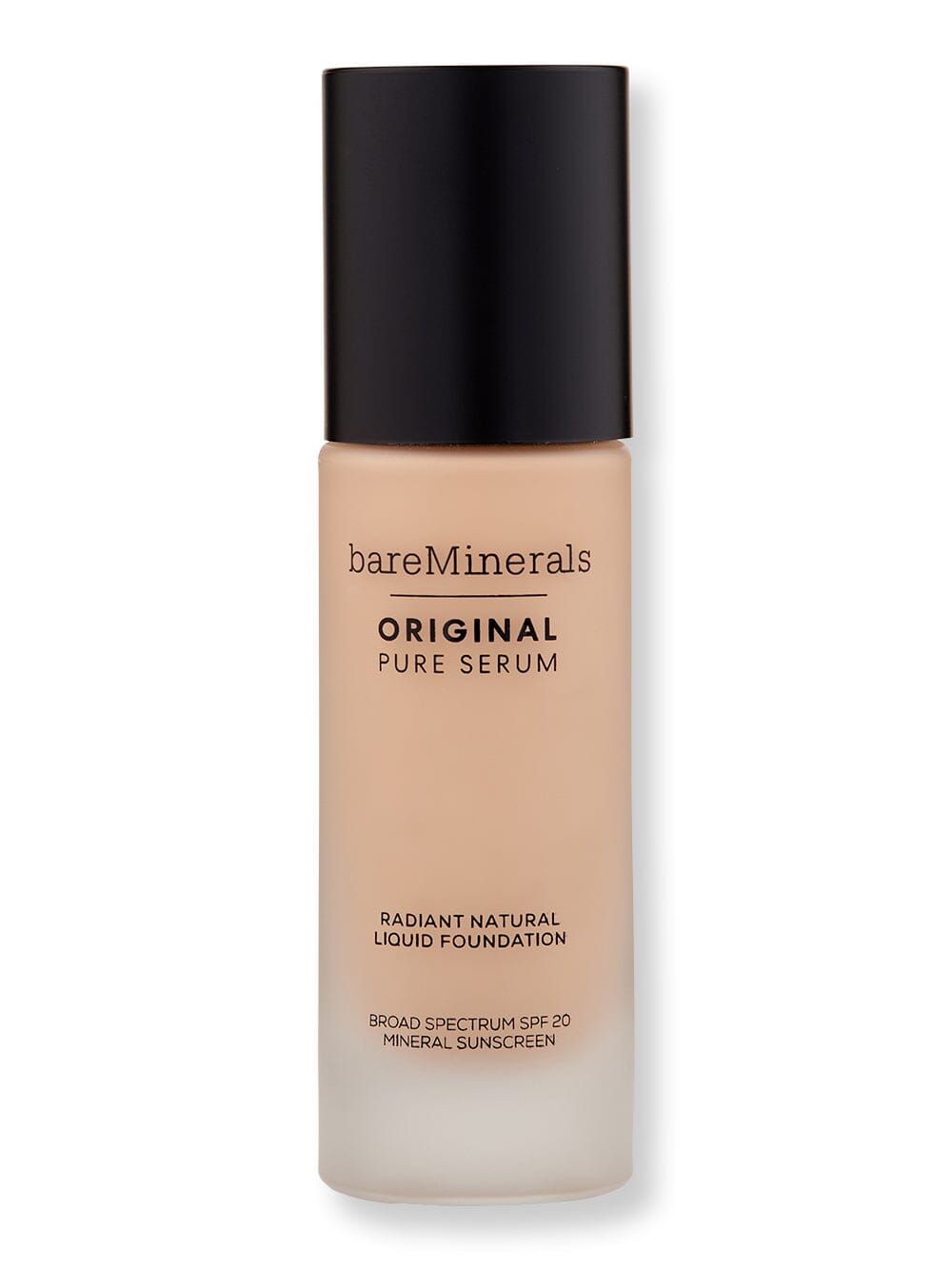 Bareminerals Bareminerals Original Pure Serum Radiant Natural Liquid Foundation Mineral SPF 20 Tinted Moisturizers & Foundations 1 oz / 30 ml Light Neutral 2.5 