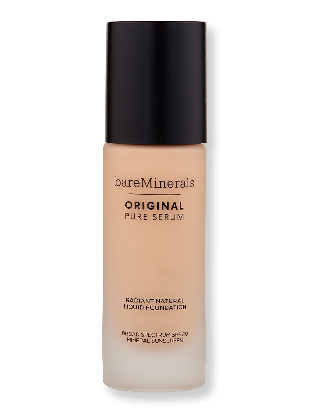 Bareminerals Bareminerals Original Pure Serum Radiant Natural Liquid Foundation Mineral SPF 20 Tinted Moisturizers & Foundations 1 oz / 30 ml Light Warm 2.5 