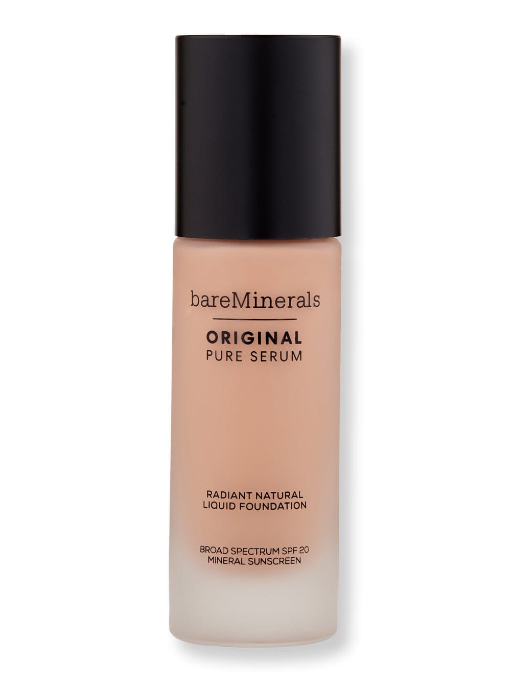 Bareminerals Bareminerals Original Pure Serum Radiant Natural Liquid Foundation Mineral SPF 20 Tinted Moisturizers & Foundations 1 oz / 30 ml Medium Cool 3.5 