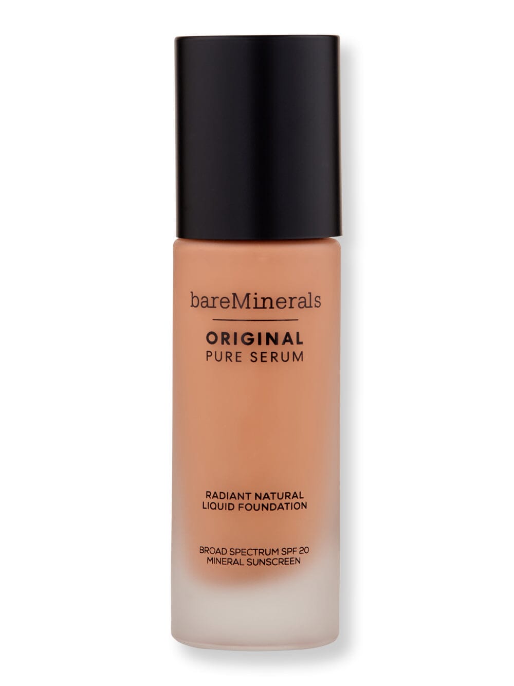 Bareminerals Bareminerals Original Pure Serum Radiant Natural Liquid Foundation Mineral SPF 20 Tinted Moisturizers & Foundations 1 oz / 30 ml Medium Deep Cool 4.5 