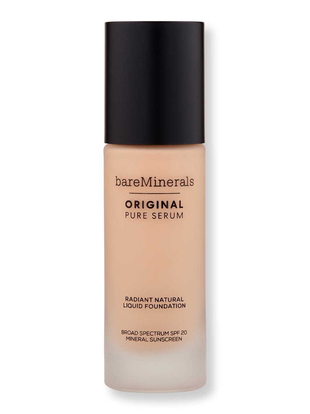 Bareminerals Bareminerals Original Pure Serum Radiant Natural Liquid Foundation Mineral SPF 20 Tinted Moisturizers & Foundations 1 oz / 30 ml Medium Neutral 3 