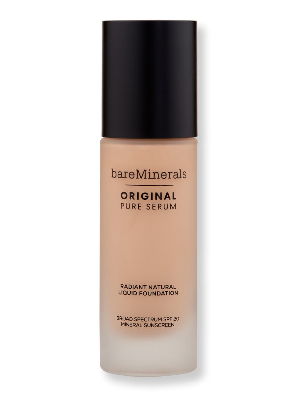 Bareminerals Bareminerals Original Pure Serum Radiant Natural Liquid Foundation Mineral SPF 20 Tinted Moisturizers & Foundations 1 oz / 30 ml Medium Warm 3 