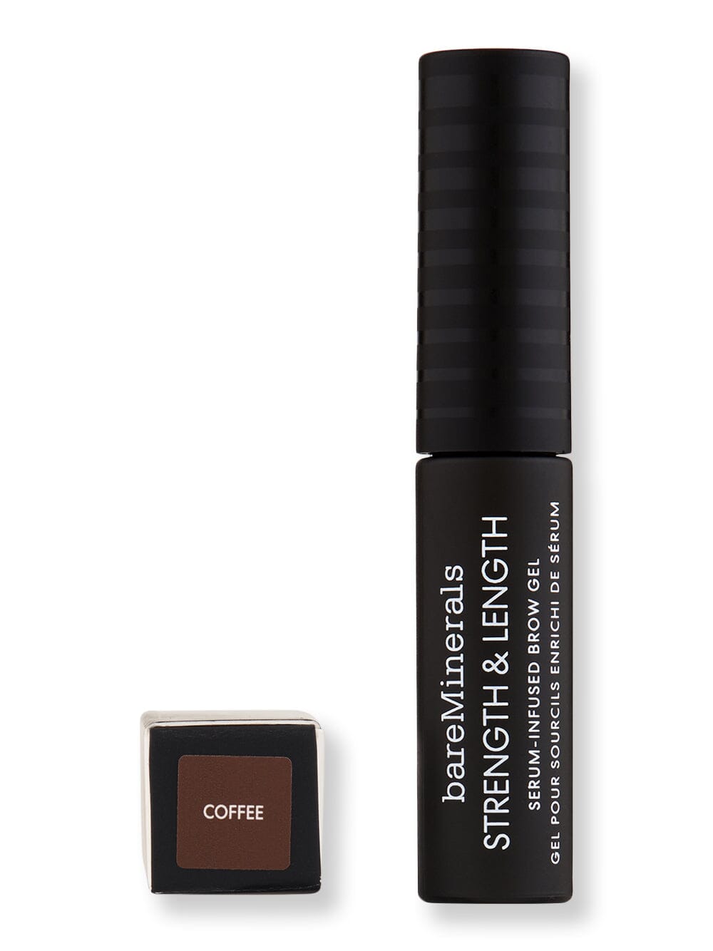 Bareminerals Bareminerals Strength & Length Serum-Infused Brow Gel Eyebrows 0.16 fl oz / 5 ml Coffee 