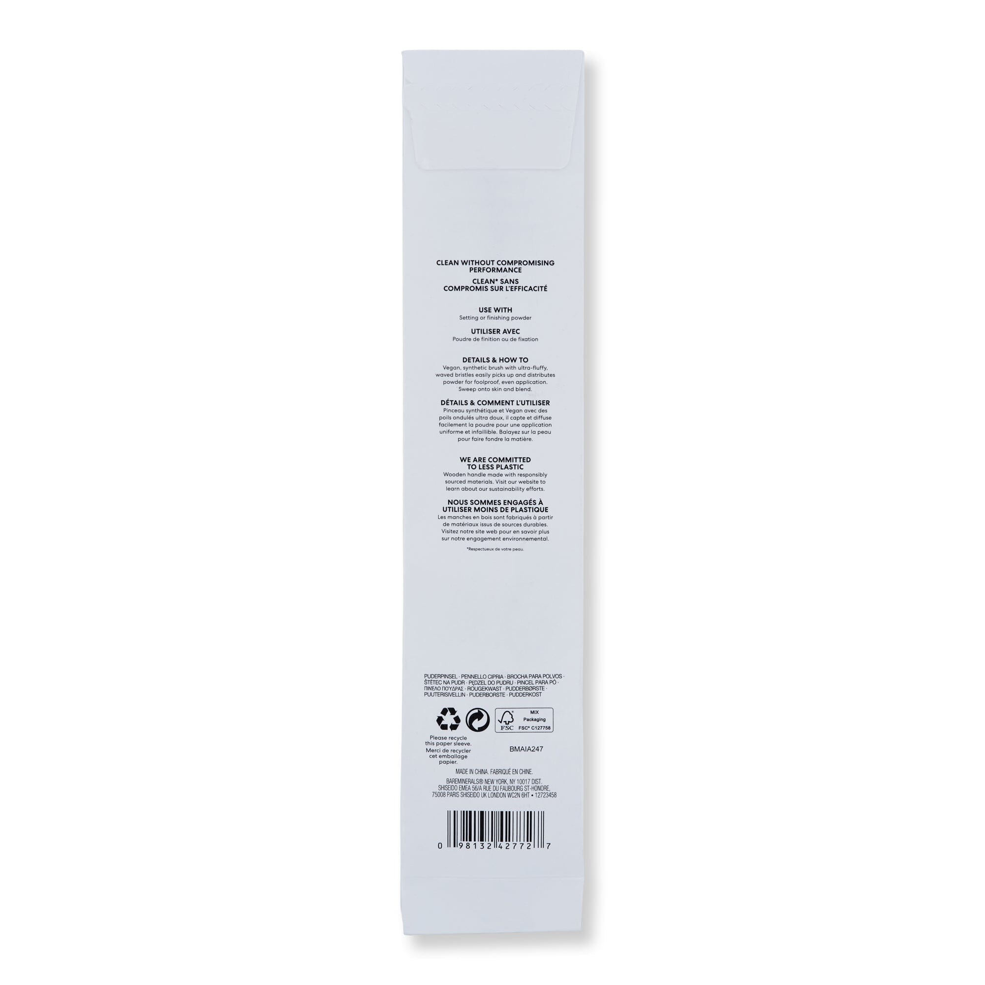 Bareminerals Bareminerals Supreme Finisher Brush Makeup Brushes 