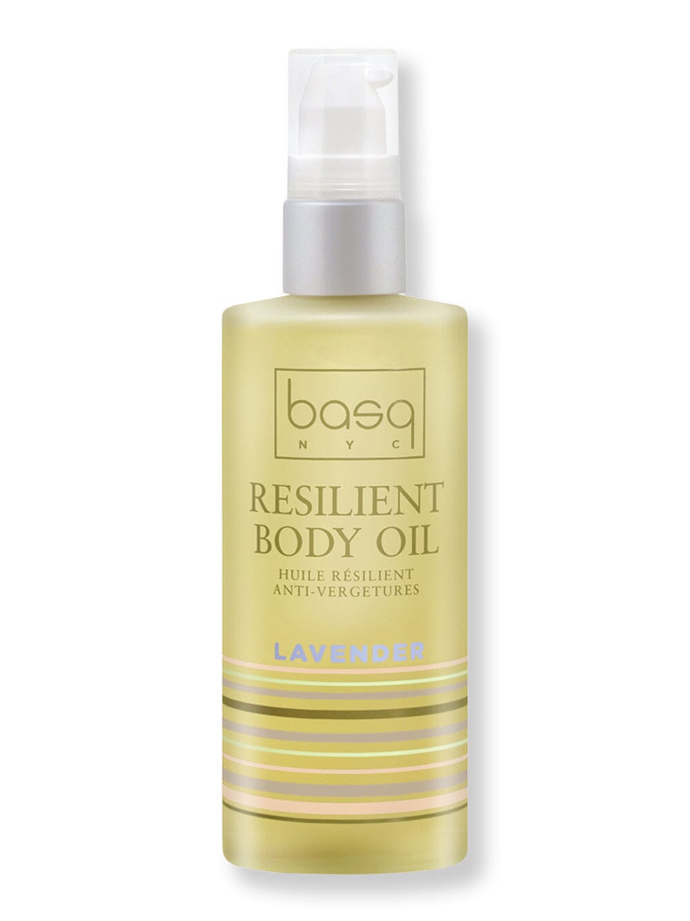 Basq NYC Basq NYC Resilient Body Stretch Mark Oil Lavender 4 fl oz Scar & Stretch Mark Treatments 