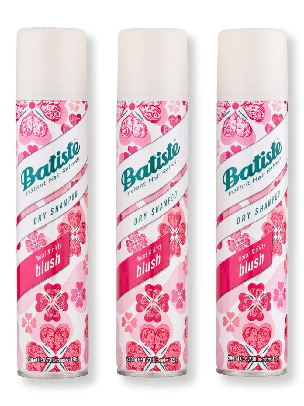 Batiste Batiste Dry Shampoo Blush 3 Ct 6.73 oz Dry Shampoos 