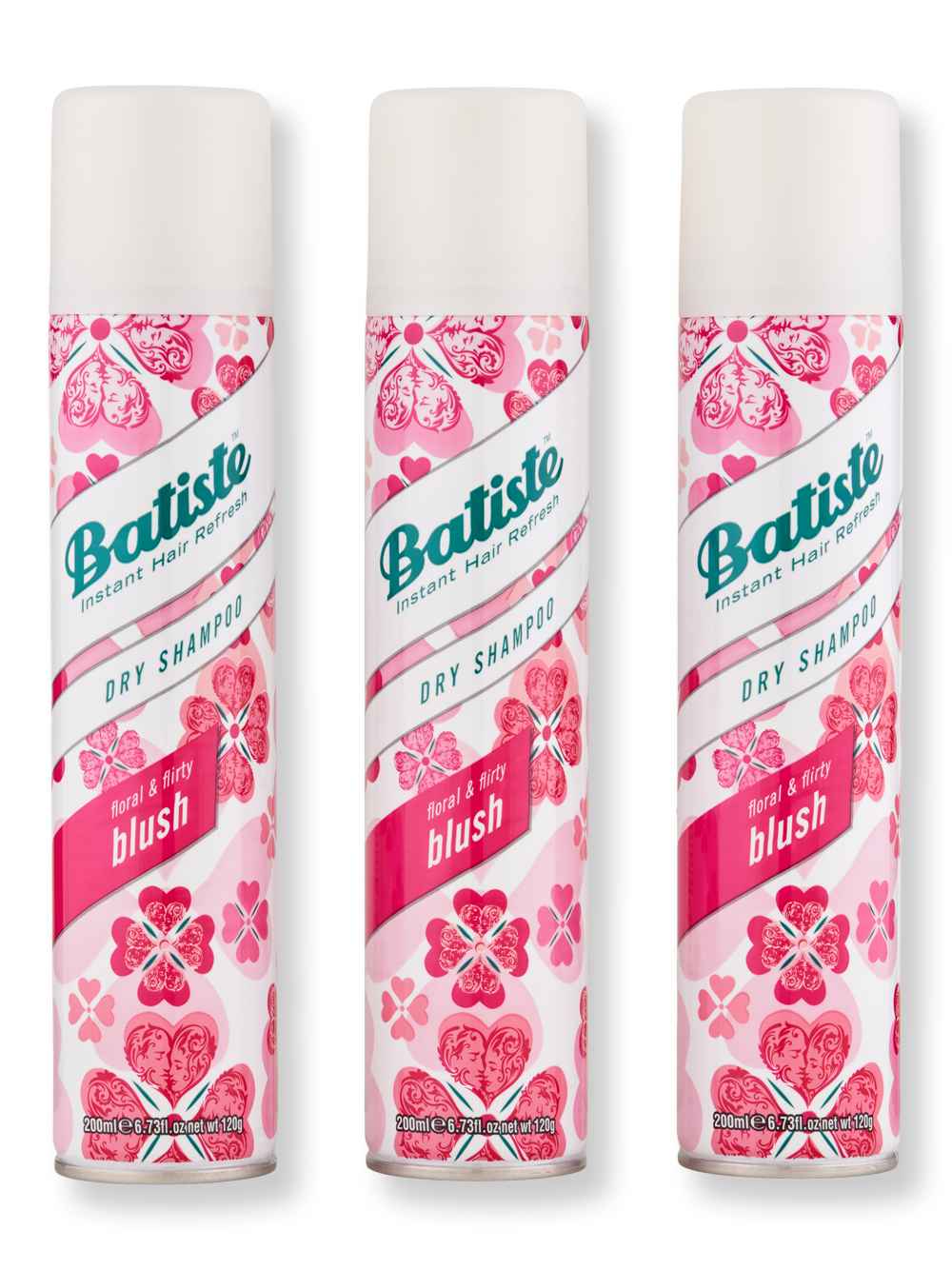 Batiste Batiste Dry Shampoo Blush 3 Ct 6.73 oz Dry Shampoos 