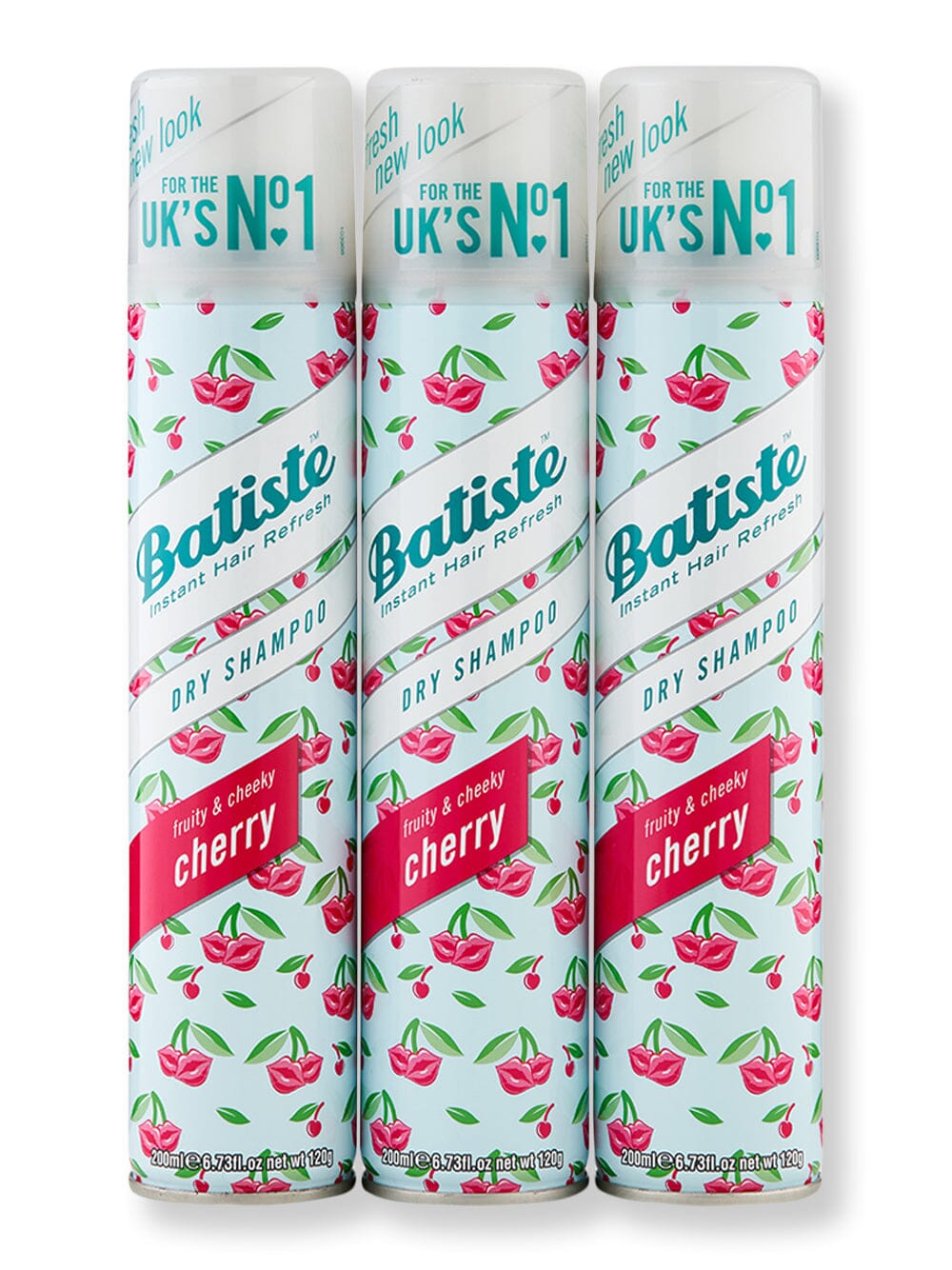 Batiste Batiste Dry Shampoo Cherry 3 Ct 6.73 oz Dry Shampoos 