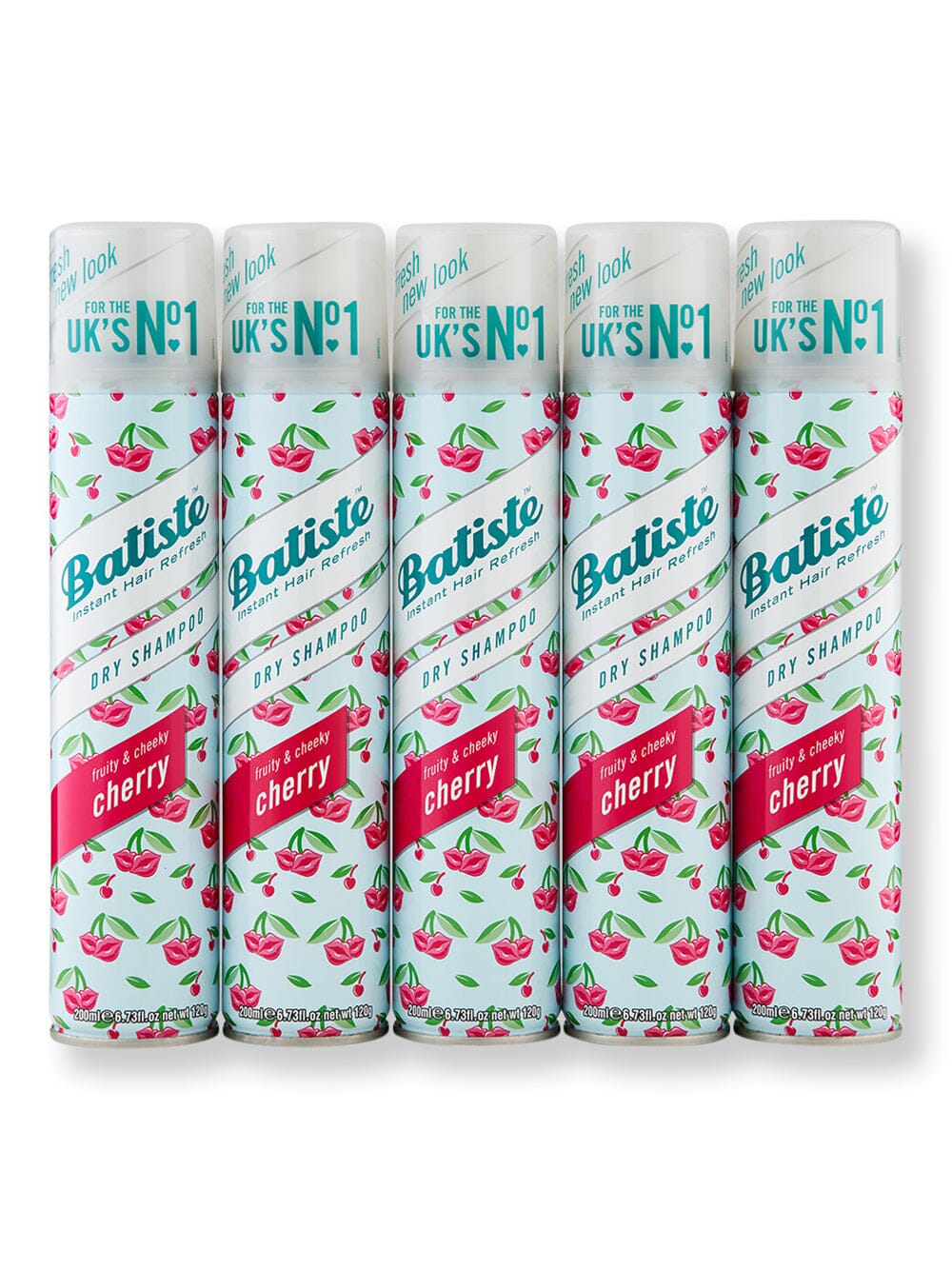 Batiste Batiste Dry Shampoo Cherry 5 Ct 6.73 oz Dry Shampoos 