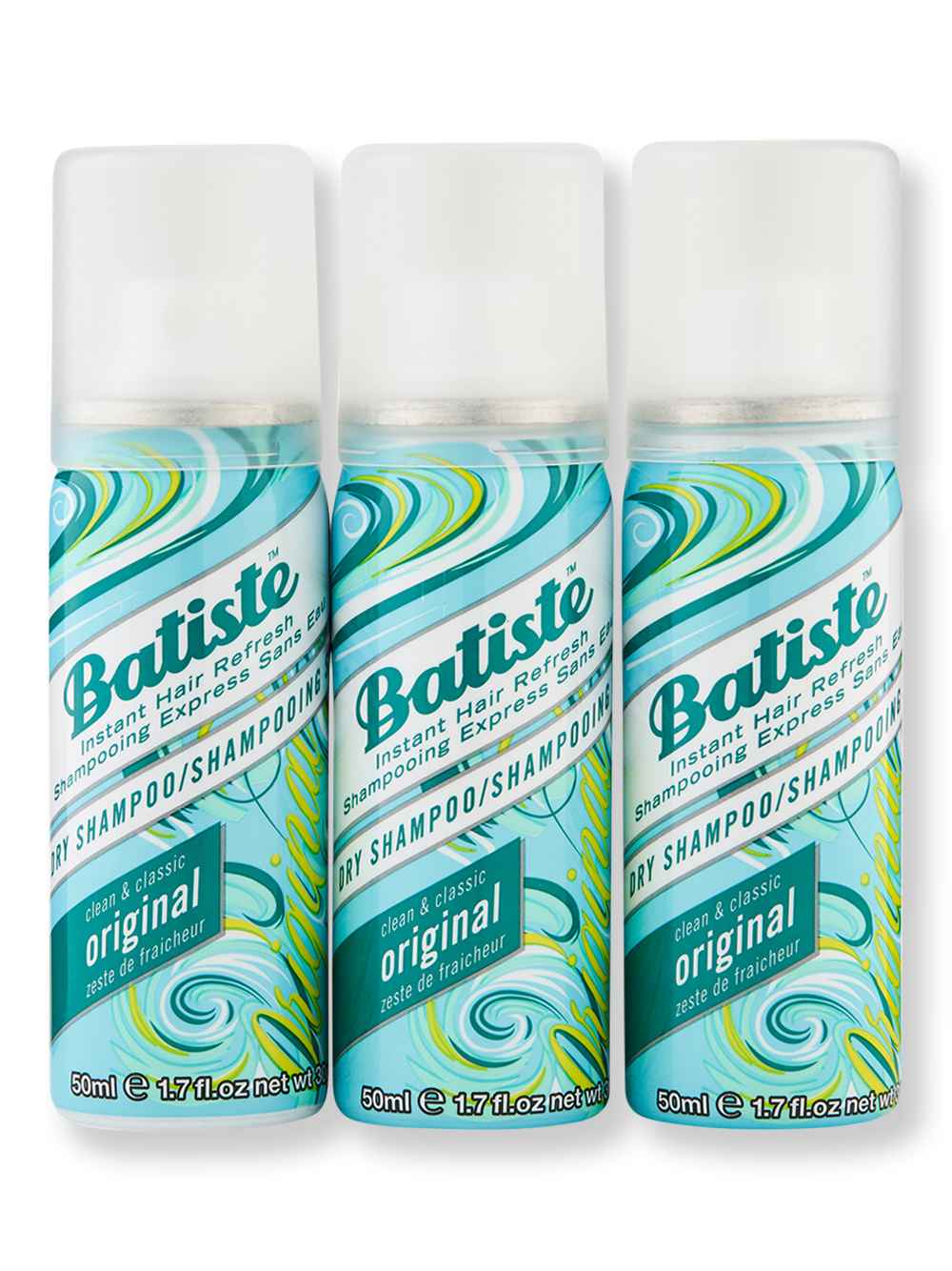 Batiste Batiste Dry Shampoo Original 3 Ct 1.7 oz Dry Shampoos 