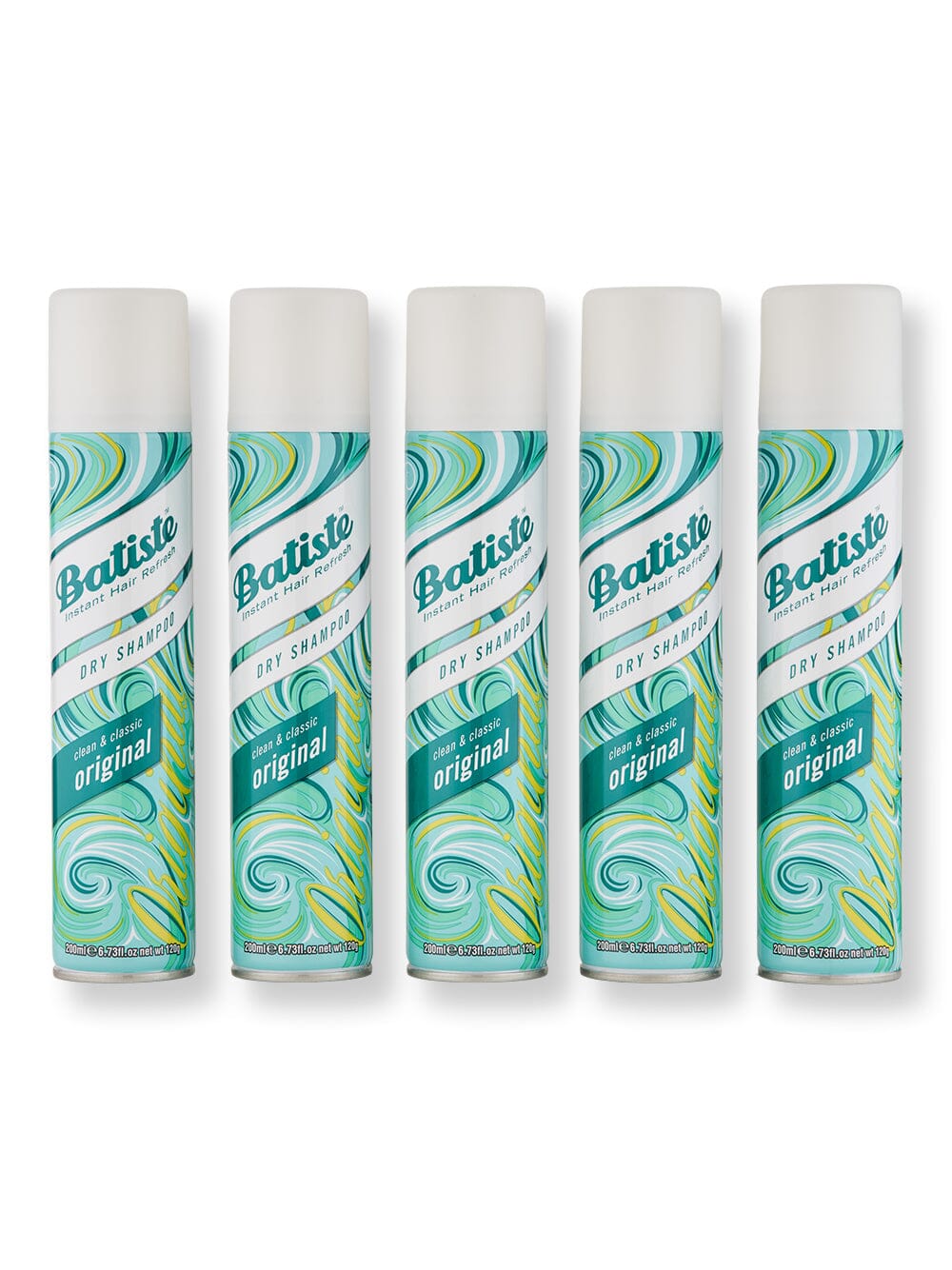 Batiste Batiste Dry Shampoo Original 5 Ct 6.73 oz Dry Shampoos 