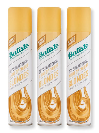 Batiste Batiste Dry Shampoo Plus Brilliant Blonde 3 Ct 6.73 oz Dry Shampoos 