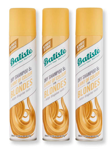 Batiste Batiste Dry Shampoo Plus Brilliant Blonde 3 Ct 6.73 oz Dry Shampoos 