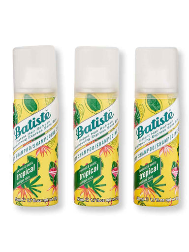 Batiste Batiste Dry Shampoo Tropical 3 Ct 1.7 oz Dry Shampoos 