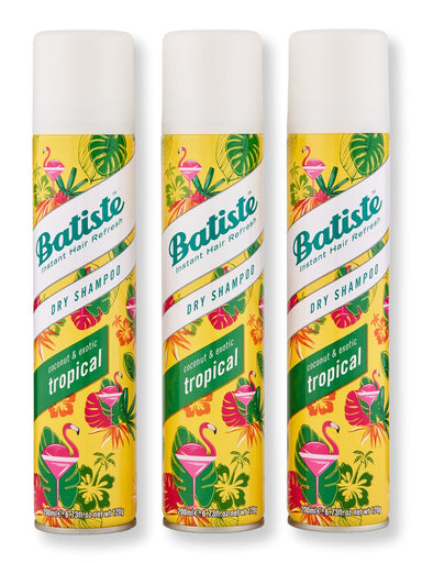 Batiste Batiste Dry Shampoo Tropical 3 Ct 6.73 oz Dry Shampoos 