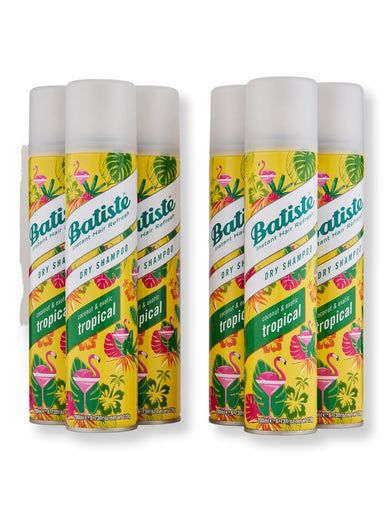 Batiste Batiste Dry Shampoo Tropical 6 Ct 6.73 oz Dry Shampoos 