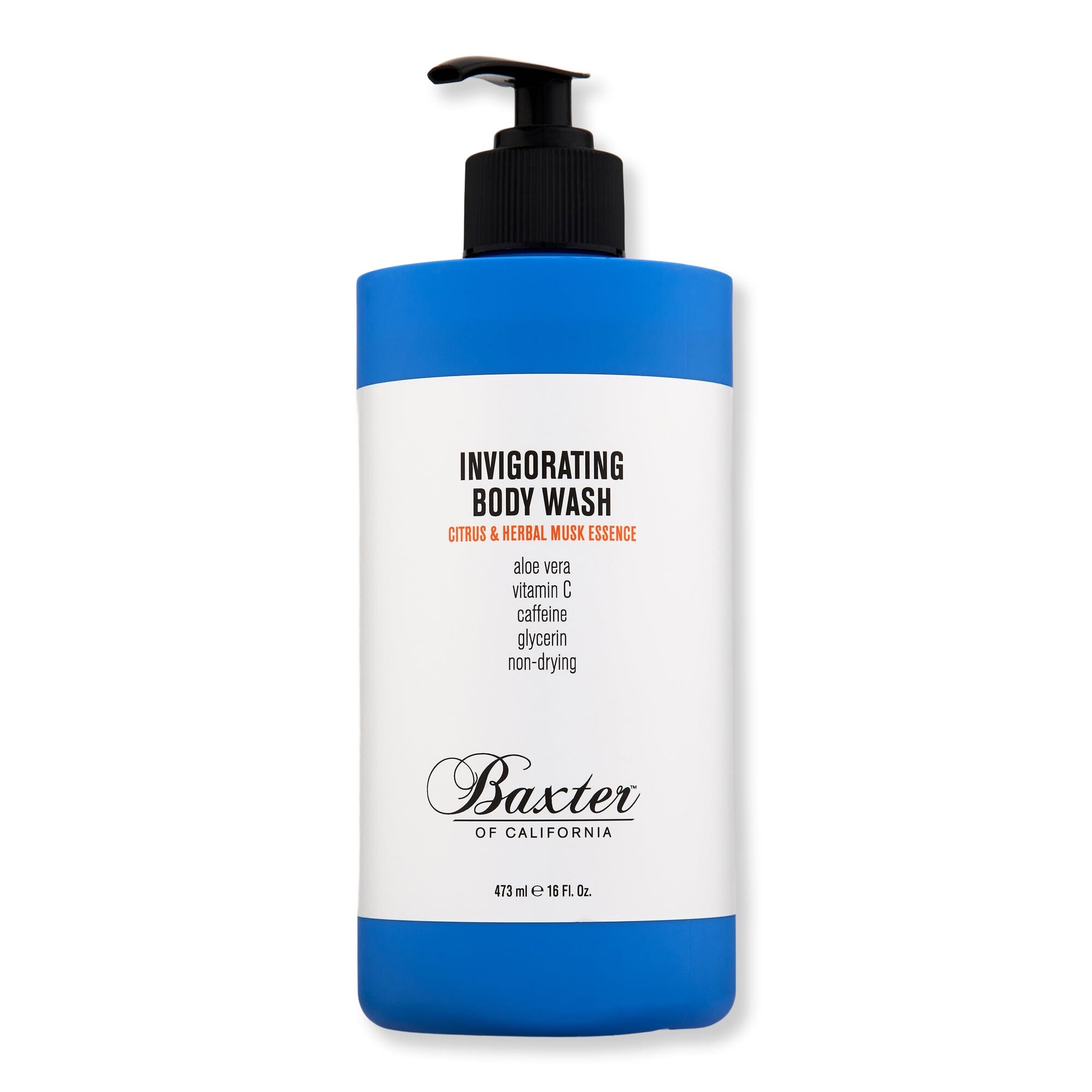 Baxter of California Baxter of California Invigorating Body Wash Citrus & Herbal Musk Shower Gels & Body Washes 16 oz / 473 ml 
