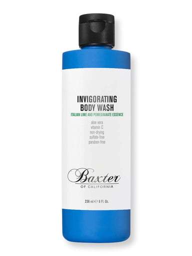 Baxter of California Baxter of California Invigorating Body Wash Italian Lime & Pomegranate Essence 8 oz Shower Gels & Body Washes 