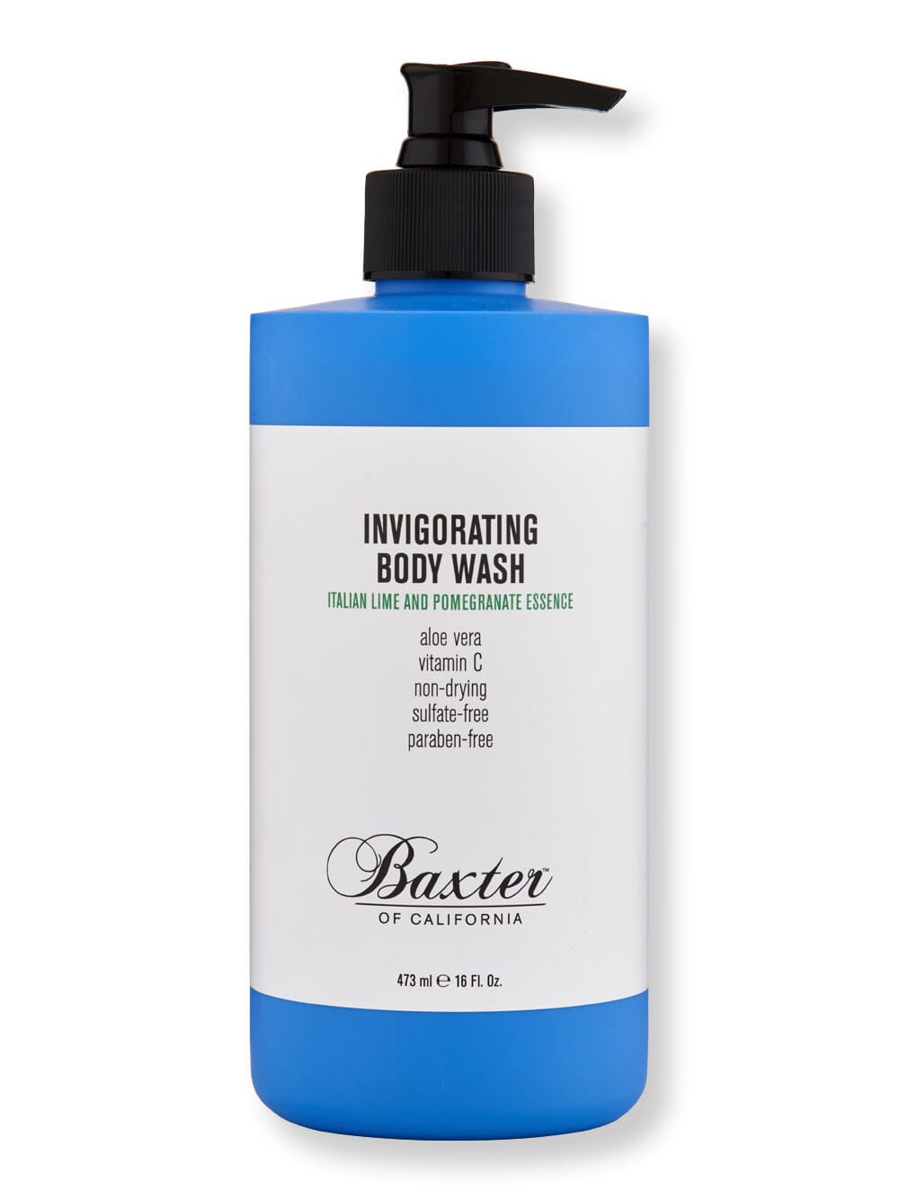 Baxter of California Baxter of California Invigorating Body Wash Italian Lime & Pomegranate Essence Shower Gels & Body Washes 16 oz / 473 ml 