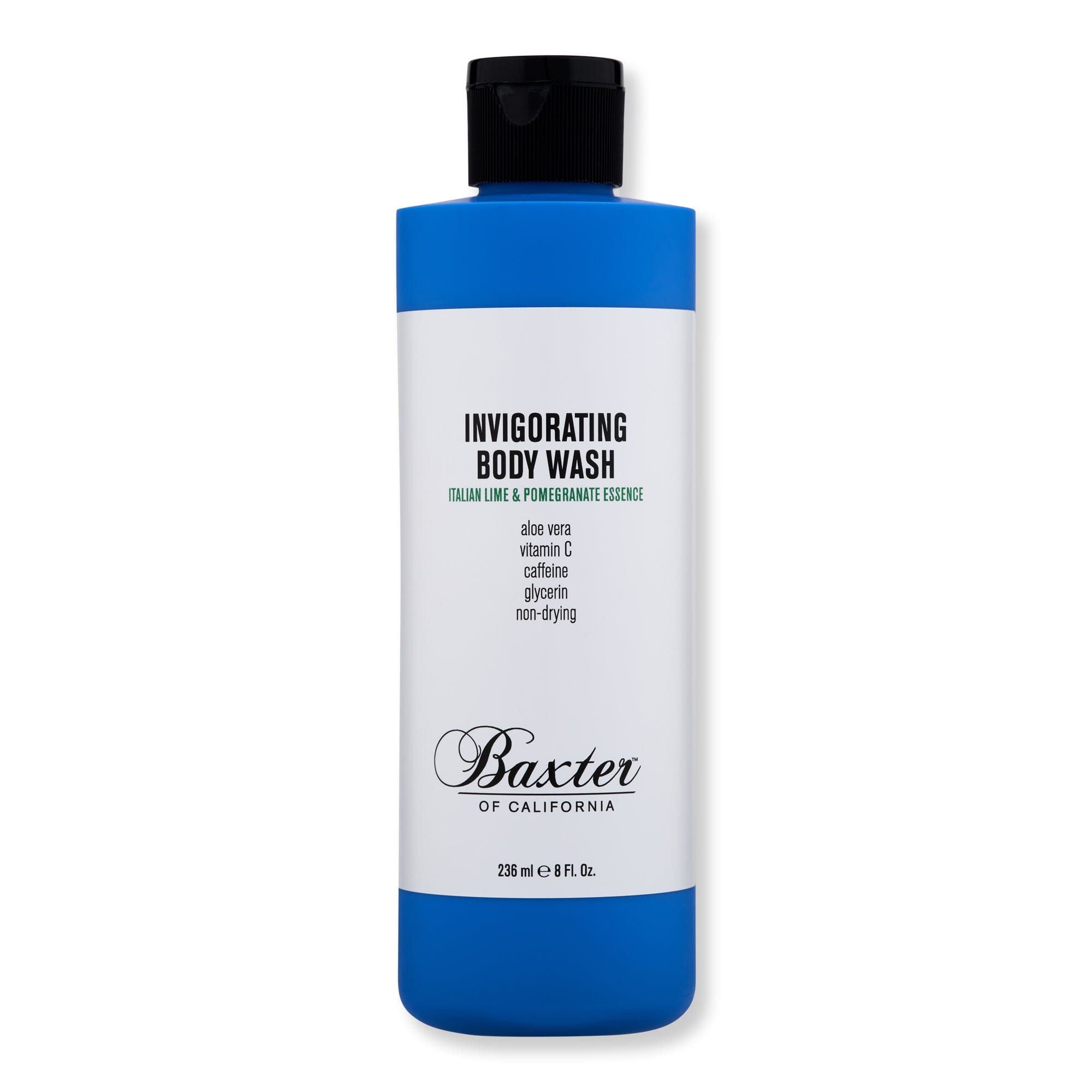Baxter of California Baxter of California Invigorating Body Wash Italian Lime & Pomegranate Essence Shower Gels & Body Washes 8 oz 