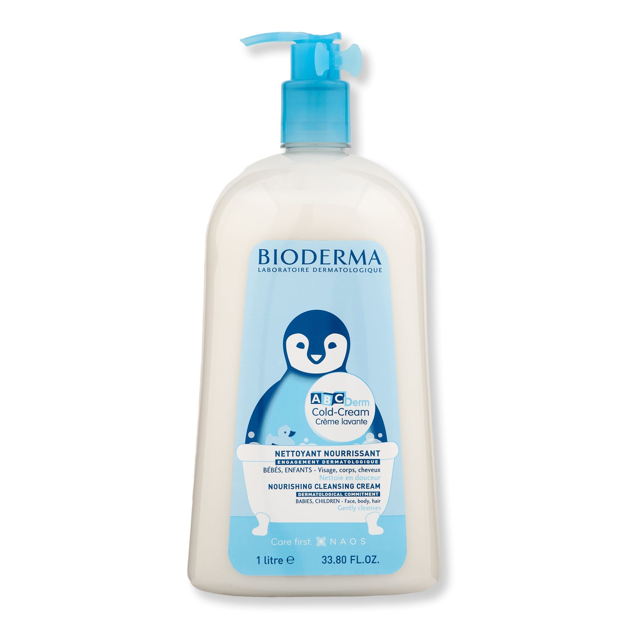 Bioderma Bioderma ABCDerm Cold Cream Cleansing Cream 33.4 fl oz 1 L Baby Shampoos & Washes 