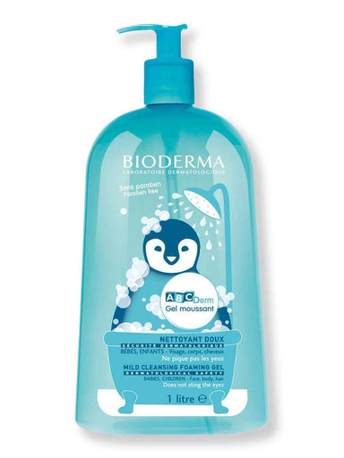 Bioderma Bioderma ABCDerm Foaming Gel 33.8 fl oz1 L Baby Shampoos & Washes 