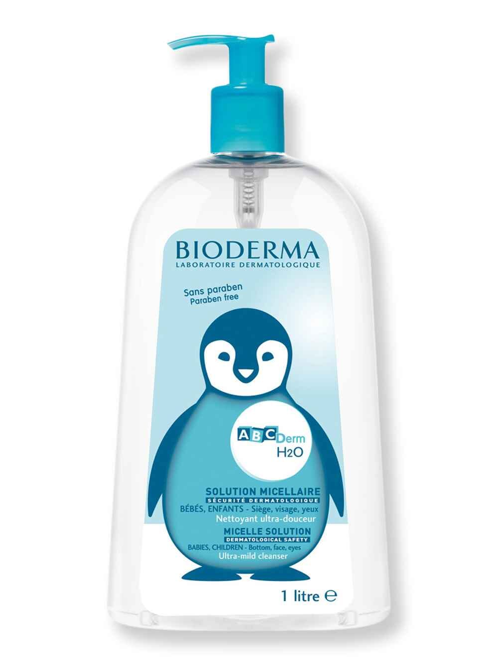 Bioderma Bioderma ABCDerm H2O 33.4 fl oz1 L Baby Shampoos & Washes 