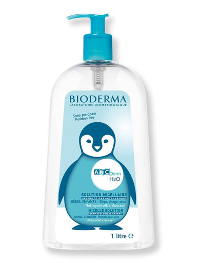 Bioderma Bioderma ABCDerm H2O 33.8 fl oz 1 L Baby Shampoos & Washes 