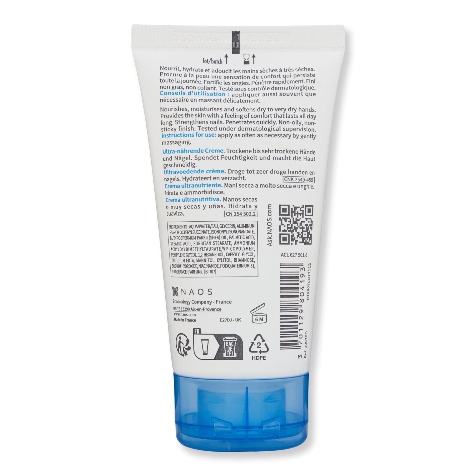 Bioderma Bioderma Atoderm Hand & Nail Cream 1.7 fl oz 50 ml Hand Creams & Lotions 